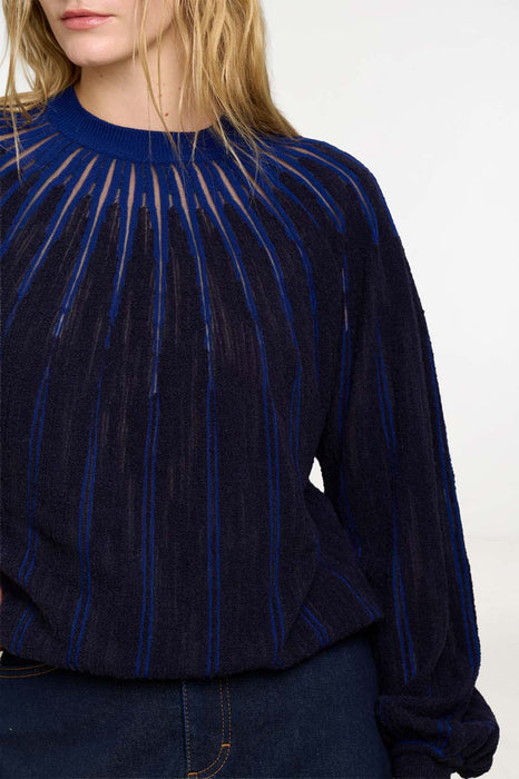 Radial Knit Sweater