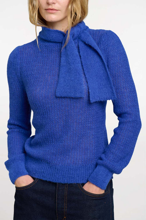 Foulard Neck Sweater