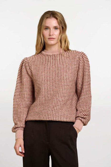 Jacquard Crew Sweater
