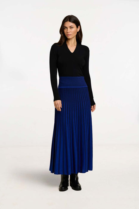 Radial Midi Skirt