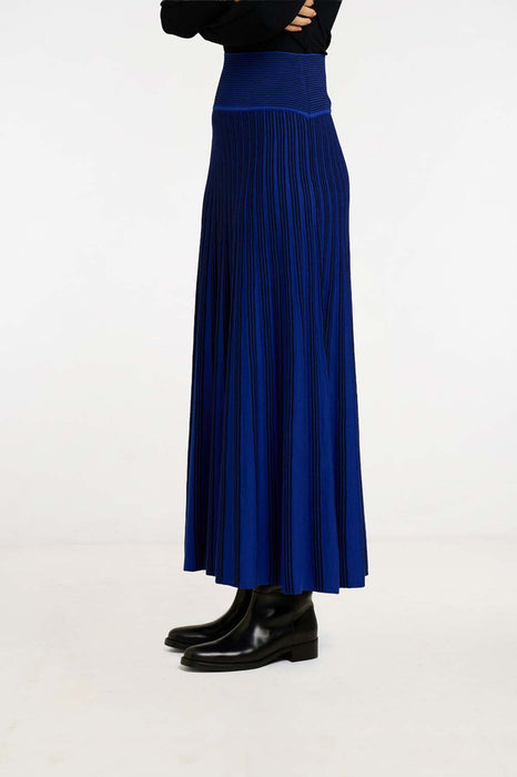 Radial Midi Skirt