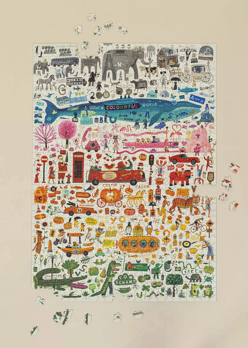 Artist Puzzle - Colorful World - 1000 Pieces