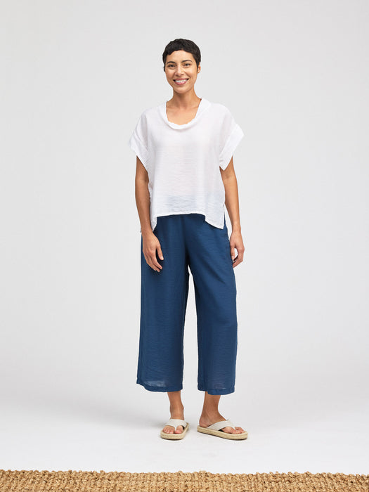 Parachute Cowl Neck Blouse