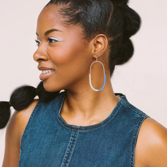 On the Move Macramé Earrings