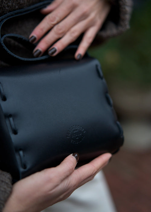 Leather Saddle Bag