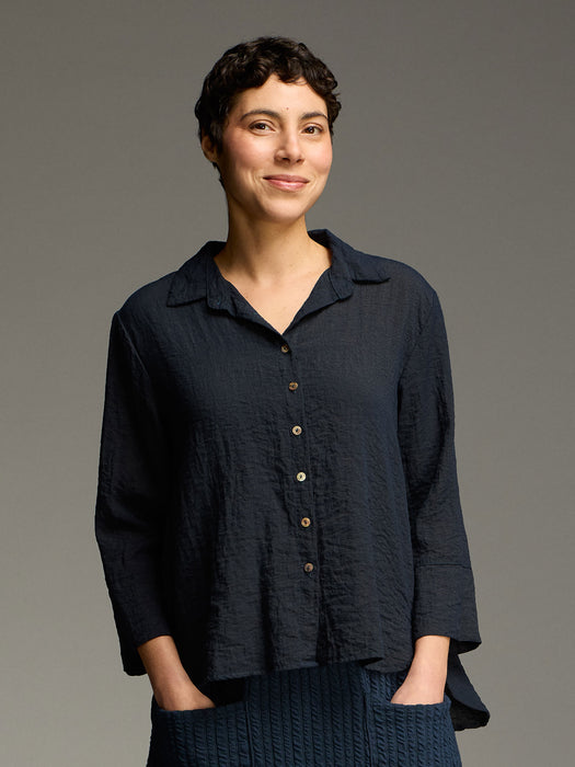 Fall Parachute Crop Easy Shirt