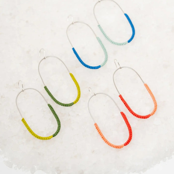 On the Move Macramé Earrings