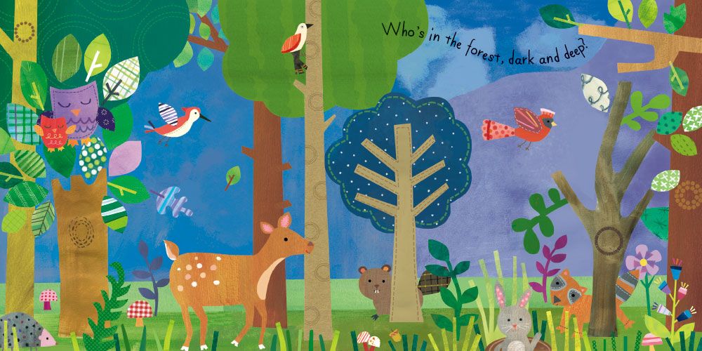 Who's in the Forest - Large Board Book