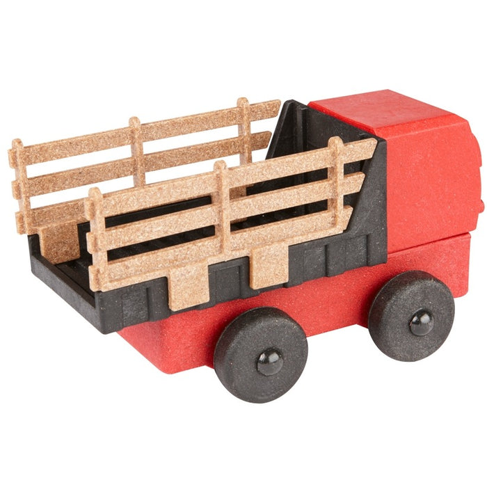 Farm Truck & Green Dump Truck 2-Pack