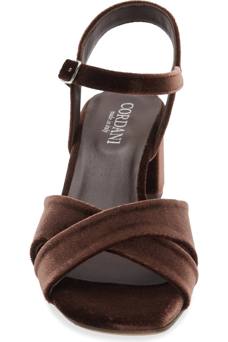 Ilaria Velvet Block Heel