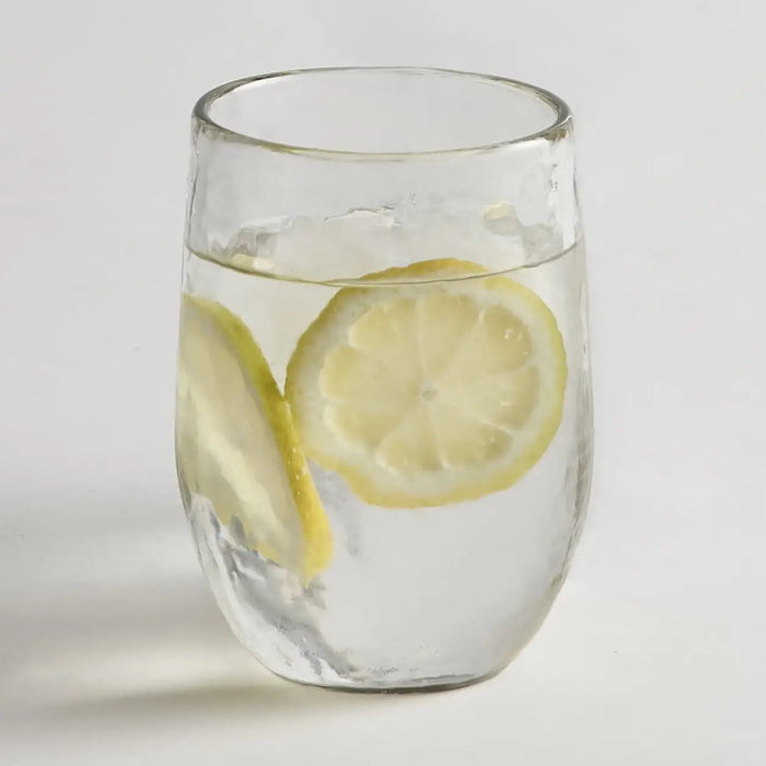 Pebbled Medium Glass