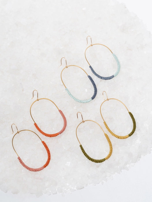 On the Move Macramé Earrings
