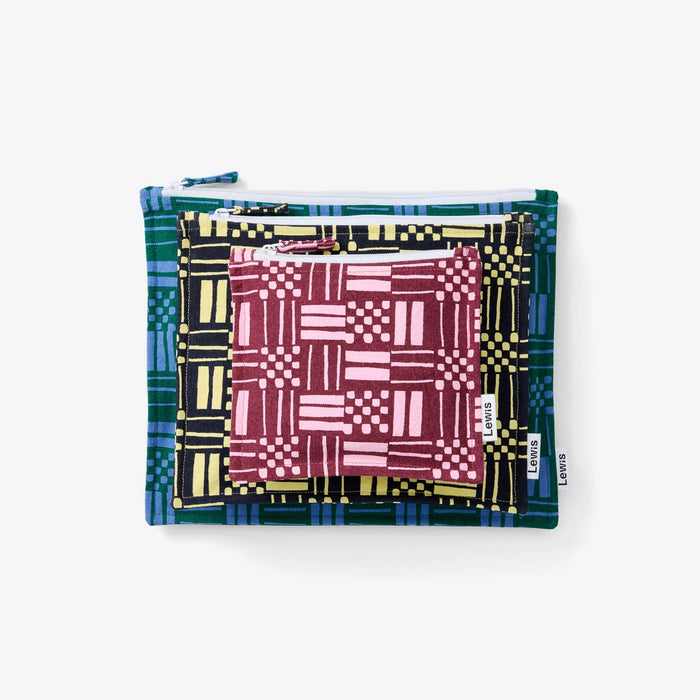Meadow Escher Zip Pouch Set