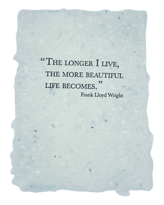 The More Beautiful Life Becomes Art Print