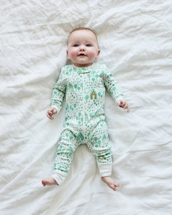 Emerald Gingerbread Zip Sleeper