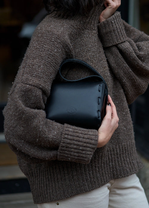Leather Saddle Bag