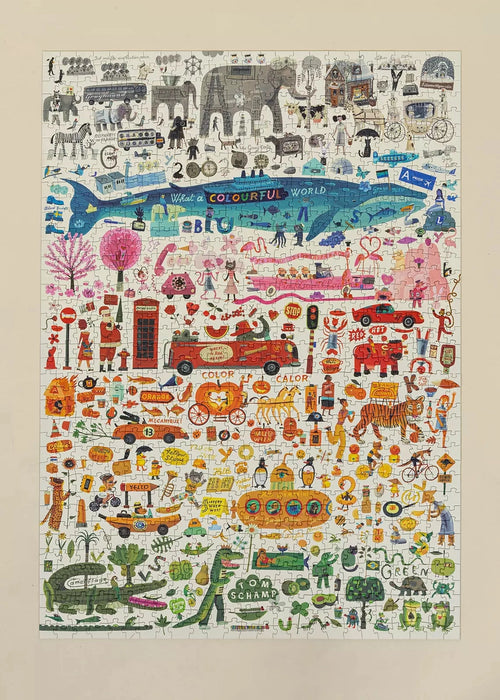 Artist Puzzle - Colorful World - 1000 Pieces