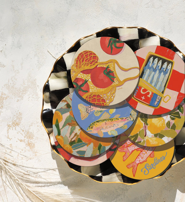 Market Tomatoes Coaster