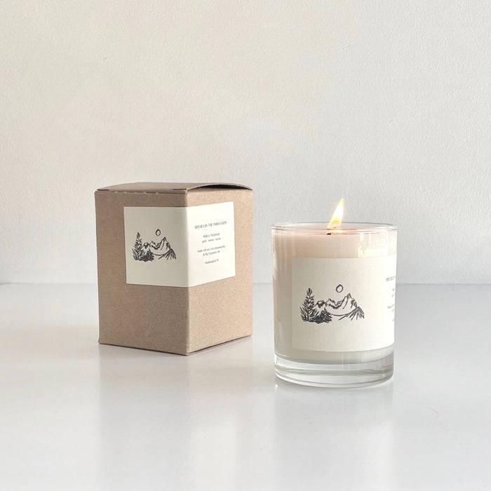 Mellow Mountain - Earth, Smoke + Leaves Soy Candle
