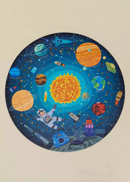 Round Puzzle - Galaxy Exploration - 150 Pieces