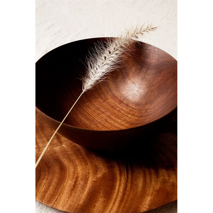 Hand Turned Mahogany Bowl