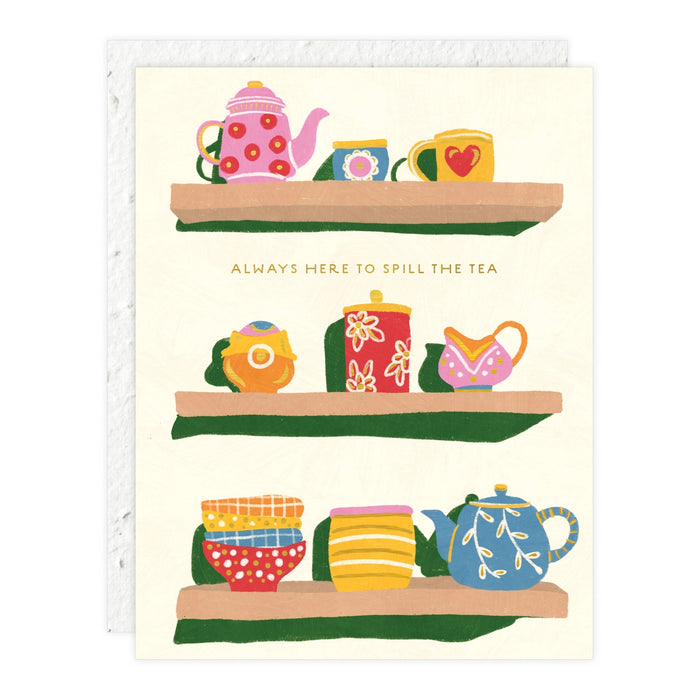 Spill the Tea Card