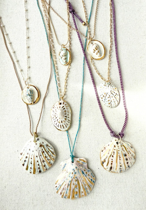 Whisper Shell Charm Necklace