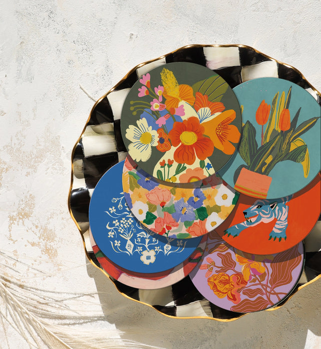 Sunset Picnics Coaster