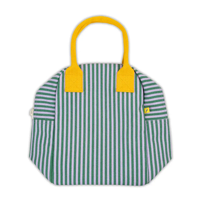 Organic Cotton Zipper Lunch Bag