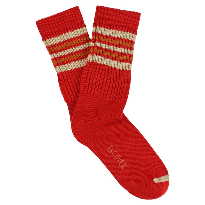 Women's 5-Stripe Crew Socks