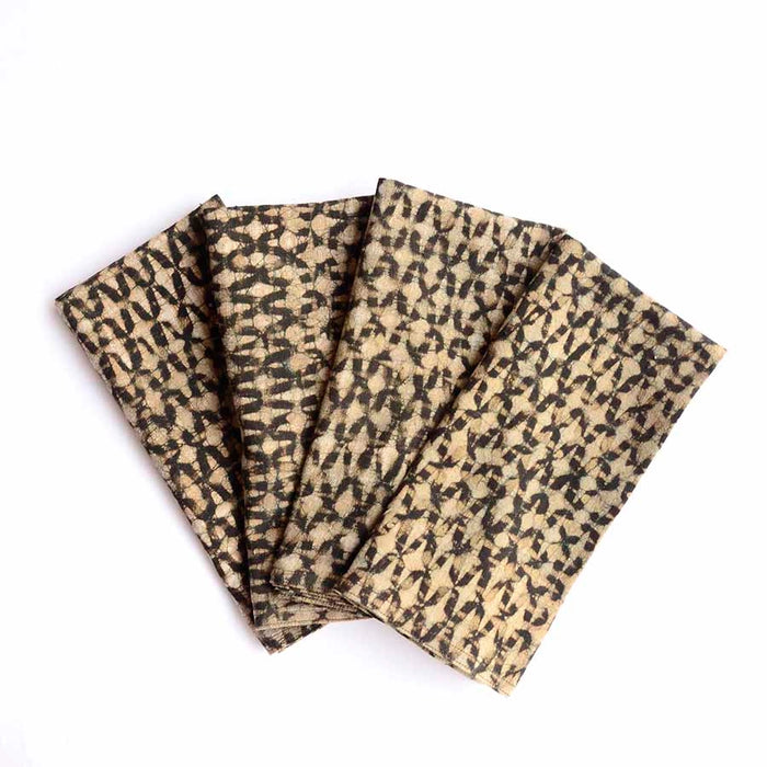 Sparrow Brown Napkins - Set of 4