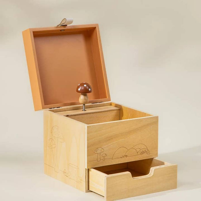 Nature Wooden Musical Souvenir Box