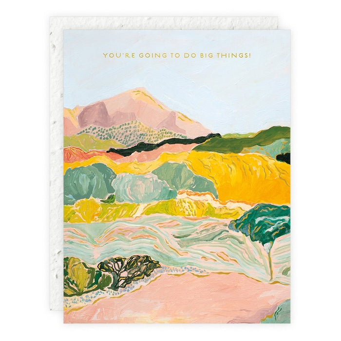 Magical Mountains Card