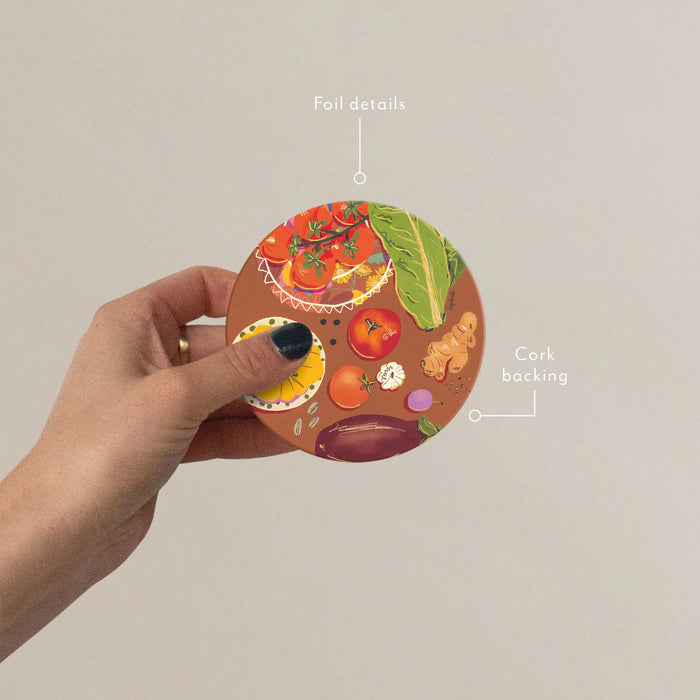 Veggies Coaster