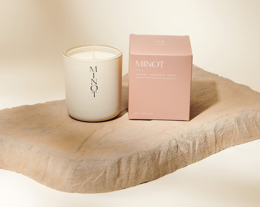 Luna Candle - Mandarin, Sandalwood & Jasmine