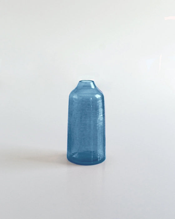 Siena Handblown Hammered Glass Bud Vase