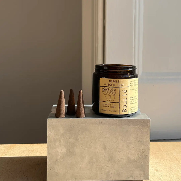 Neroli & Basil Leaf Incense Cones