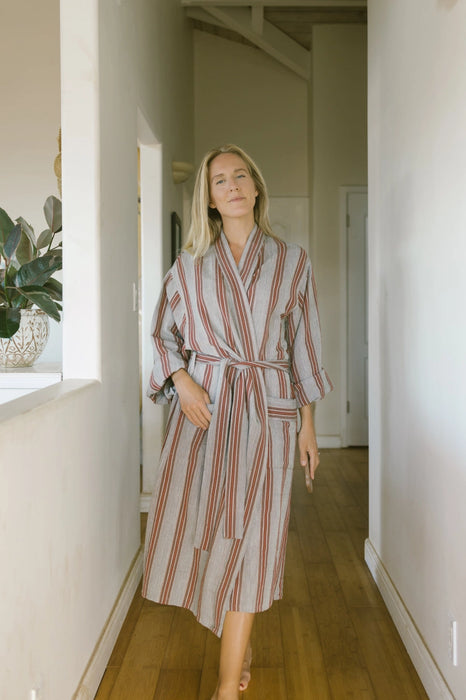 Rust Brown Hudson Robe