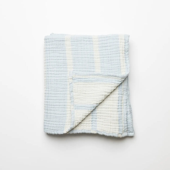 Muslin Stripe Baby Blanket