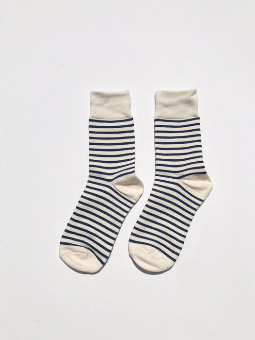 Color Stripe Cotton Socks