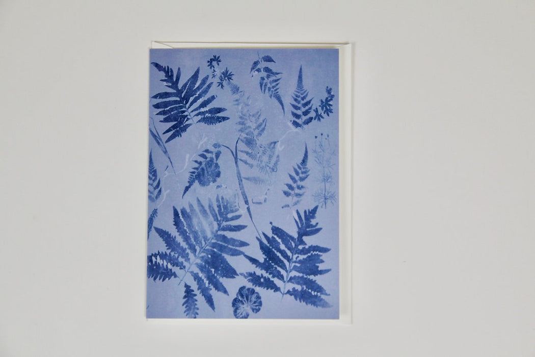 Falling Ferns Card