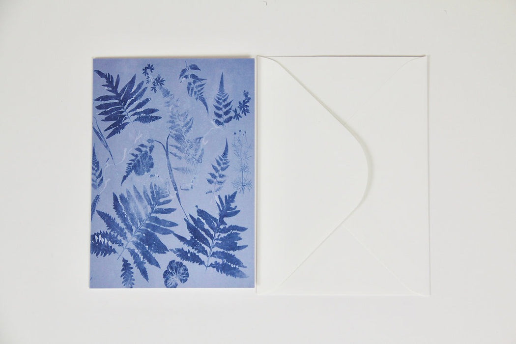 Falling Ferns Card