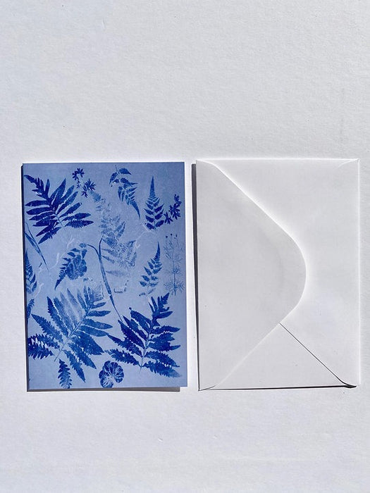Falling Ferns Card