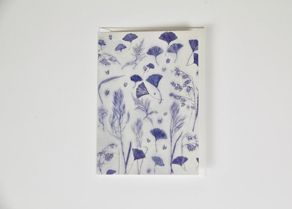 Pressed Flowers Card