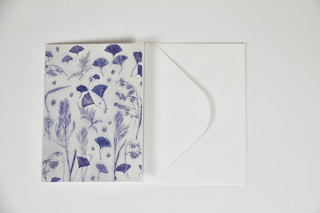 Pressed Flowers Card