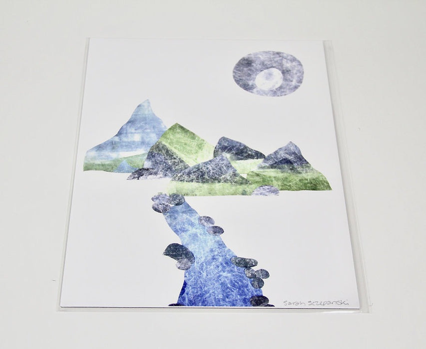 River Runs Through It Art Print - 8x10
