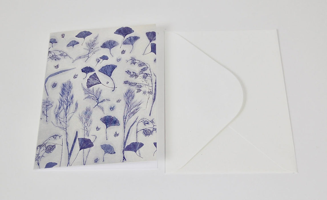 Pressed Flowers Card