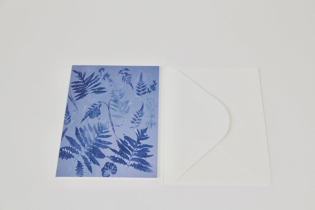 Falling Ferns Card