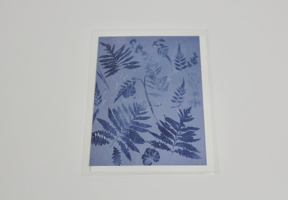Falling Ferns Card