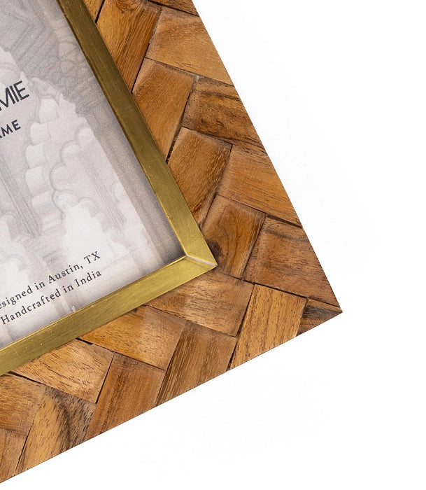Basu Carved Wood 4x6 Frame